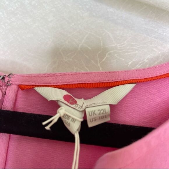 BODEN Candy Stick Pink Helena Chino Dress 18L - Picture 5 of 9